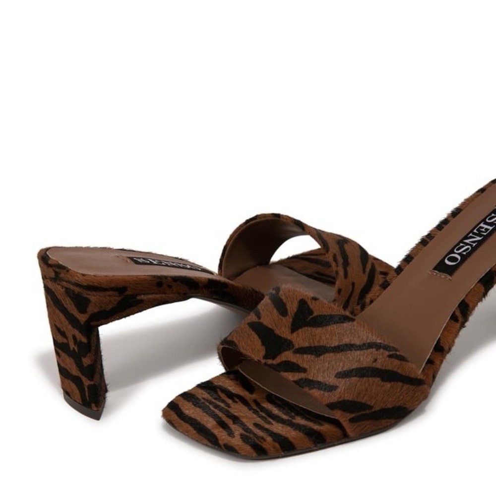 senso heels Brindle Maisy sandals animal print Size 36 6 - Picture 2 of 5